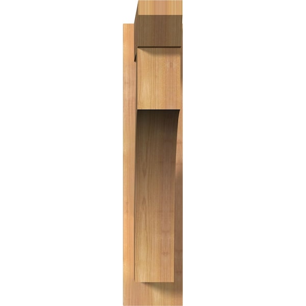 Westlake Slat Smooth Outlooker, Western Red Cedar, 5 1/2W X 26D X 26H